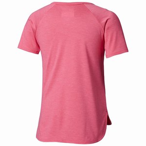 Columbia Silver Ridge II™ Kortärmad T-Shirt Flickor Rosa (GAWZJ1453)